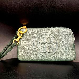 Tory Burch Perry Bombe top-zip card case